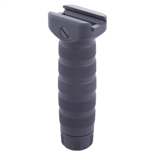 PICATINNY MODULAR COMBAT GRIP erbjuder en säker och bekväm grepp med modulär design som enkelt kan omvandlas mellan full längd och stubby konfiguration.