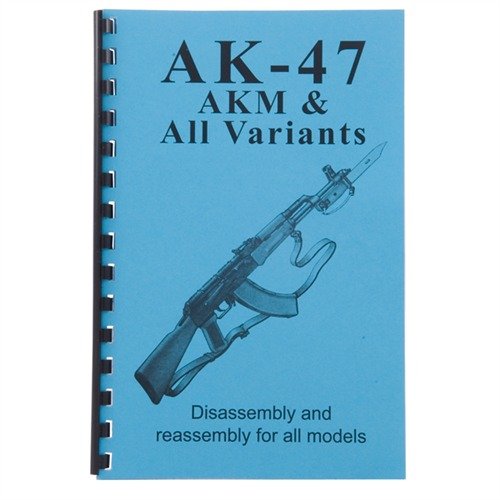 Handbok för AK-47 och AKM med detaljerade steg-för-steg instruktioner, scheman och foton för enkel demontering och montering. Spiralbindning för enkel användning.