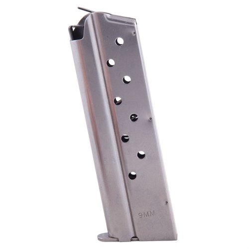 Dessa högkvalitativa 1911 9RD 9MM magasin erbjuder pålitlig matning med unik feed lip geometri, genomhärdad konstruktion och långvarig prestanda.