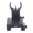 MIDWEST INDUSTRIES 1.6" FLIP-UP FRONT SIGHT ALUMINUM BLACK