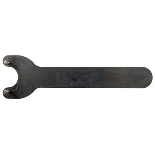 Denna barrel nut wrench från Midwest Industries ger maximalt vridmoment utan att skada vapnet. Långa handtag ger bra hävstång och passar även standard handguards.
