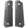 Harrison Design Carry Groove Grips erbjuder ett säkert grepp med djupa vertikala spår, är resistenta mot lösningar och är skonsamma mot kläder och hud.
