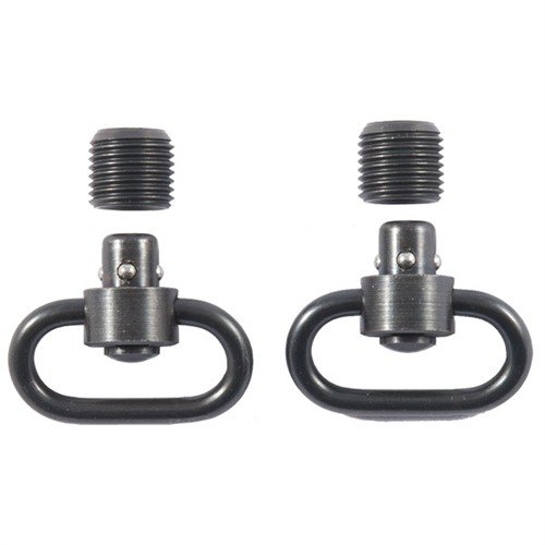 Uppgradera din taktik med GROVTEC:s Heavy Duty Push Button Swivels, gjorda av stål med svart oxidskydd och rostfria baser för hållbarhet och enkel hantering.