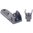 TECH SIGHTS RUGER 10/22 FLIP-UP TSR100 GI-STYLE SIGHT SET BLACK