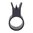 NODAK SPUD LLC .505" ADJ FRONT SIGHT FOR RUGER 10/22 .920" BBL ALUM BLK