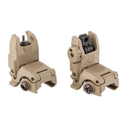 AR-15 MBUS GEN 2 SIGHT SET erbjuder pålitliga, lågt profilerade och snabbt utfällbara sikten som ger backup vid optikfel, utan att fastna i utrustning.