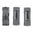 MAGPUL L-PLATE 5.56X45 FLOOR PLATE FOR USGI 30RD AR15 MAG BLK 3/PK