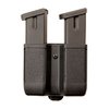 DOUBLE MAG CASE från BLACKHAWK har plats för två magasin, med inbyggd spännfjäder för säker hållning, justerbar bältesklämma och smal profil.