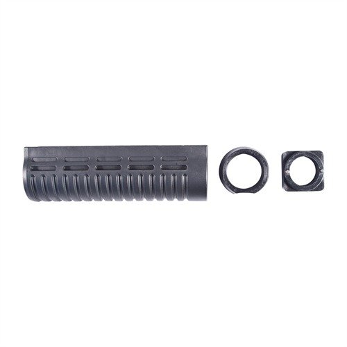 Rugged och chockbeständig polymer förend som förbättrar ditt Mossberg eller Remington pumpgevär med ett taktilt grepp för snabbare och säkrare hantering.