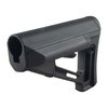 MAGPUL AR-15 STR STOCK erbjuder justerbar LOP, intern batterilagring, och en solid känsla med minimalt spel, perfekt för komfort och funktionalitet.