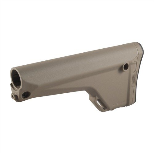 AR-15 MOE Fixed Rifle Stock erbjuder ergonomi, slitstark konstruktion, lagringsutrymme och kompatibilitet med olika slingfästen för en förbättrad skytteupplevelse.