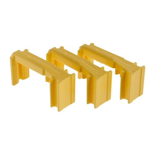 Magpul Enhanced Self-Leveling Follower erbjuder en 4-vägs anti-tilt design i ett självgörande polymermaterial, perfekt för AR-15/M16 magasin. 3-pack.