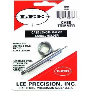CASE LENGTH GAUGES från LEE PRECISION är ett exakt och enkelt verktyg för att trimma till rätt längd och kvadrera hylsans mun. Används tillsammans med Cutter och Lock Stud.
