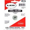 Universal shell holder från Lee Precision, kompatibel med de flesta omladdningspressar, men fungerar inte med Lee Auto Prime. Perfekt för dina omladdningsbehov!