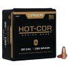 Hot-Cor 30 kaliber soft point flat nose kulor erbjuder hög precision och pålitlig prestanda tack vare en unik tillverkningsprocess som eliminerar skadliga håligheter.