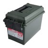 MTM ammo cans erbjuder hållbar förvaring av ammunition med vattentät O-Ring tätning, lättviktsdesign och robust konstruktion för alla lagringsbehov.