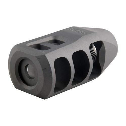 M11 Muzzle Brake ger överlägsen rekylhantering och minimal dammsignatur, perfekt för taktiska tillämpningar och förbättrad noggrannhet.