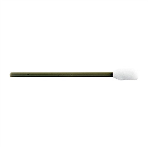 GUN TIPS, RECTANGULAR SWABS är perfekta för rengöring av vapen med sina 5" plasthandtag och skumtoppar som är 1" långa och 1/2" breda.