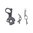 HARRISON DESIGN & CONSULTING CONCEALED CARRY IGNITION SET BLACK