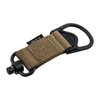 MS1/MS3® QD-adaptern möjliggör enkel konvertering mellan en- och tvåpunkts sling med hållbar nylon och snabbkoppling för säkerhet och komfort.
