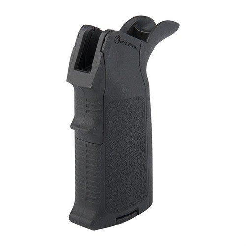 MIAD GEN 1.1 Grip Kit Type 1 från MAGPUL erbjuder anpassningsbara insatser för perfekt grepp, med plats för smörjmedel och extra föremål.
