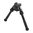 ACCU-SHOT QUICK DETACH PICATINNY PSR STANDARD HEIGHT BIPOD BLACK