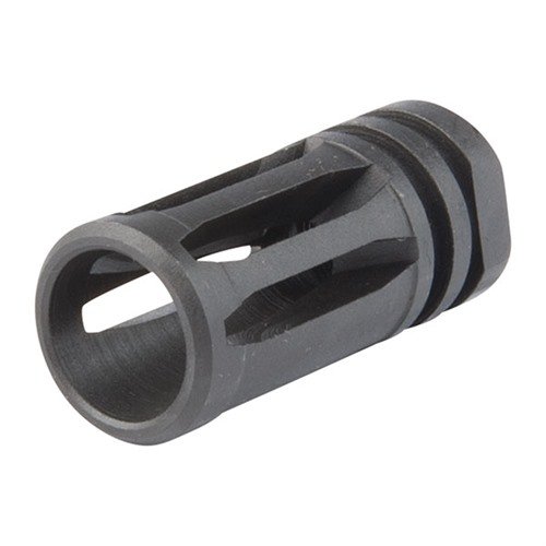 Denna AR-15 Extended A2 Flash Suppressor för 22 kaliber förlänger 14½" pipor till en laglig längd på 16.1" och är tillverkad av hållbart 4150 stål.