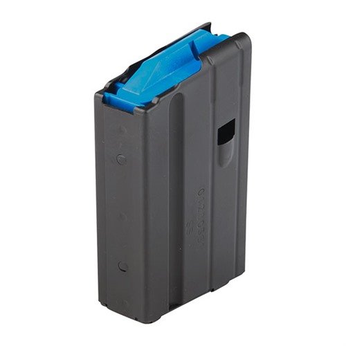 C-Products 6.5 Grendel / 6mm ARC magasin i rostfritt stål erbjuder hållbarhet och pålitlighet med anti-tilt följare och en matt svart yta för stealth.