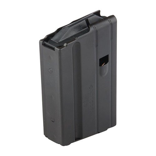 Hållbara, rostfria AR-15 magasin med polymer anti-tilt följeslagare och högkvalitativa fjädrar för pålitlig matning, i en stealthy matt svart finish.