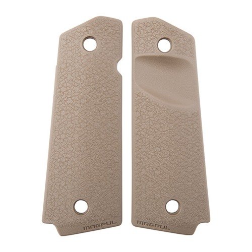MOE 1911 Grip Panels erbjuder ett unikt diamantformat tvärsnitt för bättre grepp, aggressiv magasinutmatningsskärning och passar ambidextrösa säkerhetsanordningar.