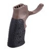 Daniel Defense Pistol Grip i Milspec+ brunt erbjuder ett ergonomiskt grepp, integrerat avtryckarskydd och ökad komfort för AR15/M16, perfekt för skjutning med ihopskjuten kolv.