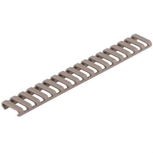 Flexibelt ladderpanel för Picatinny-räls som skyddar mot smuts och skador, förbättrar grepp och kontroll, tillverkad av halkfritt Santoprene™.