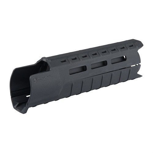 MOE-SL handskydd i lätt, värmebeständig polymer förbättrar vapenkontroll och skyddar handen från värme, med M-LOK-fästen för enkel montering av tillbehör.