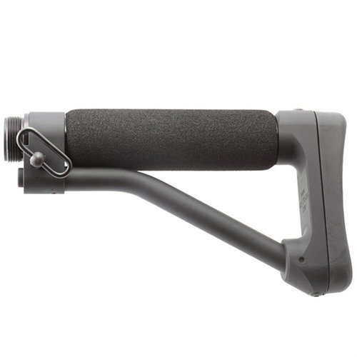 ACE ARFX-E Skelettstock är 7,25" lång, tillverkad av hållbar 6061-T6 aluminium, perfekt för Close Quarters Battle med inkluderat installationsmaterial.
