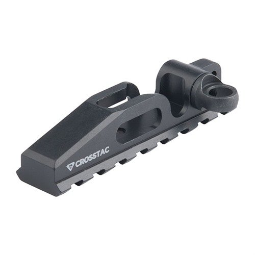 CROSSTACs Picatinny rail ger dig en robust lösning för att fästa tillbehör som lampor och lasers på din AR-15, utan behov av vapensmed.