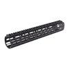 Aeros Enhanced M-LOK handguard för AR-15 erbjuder en lättviktsdesign med fri svävning, anti-rotation och snabbkoppling för ökad modularitet och stabilitet.