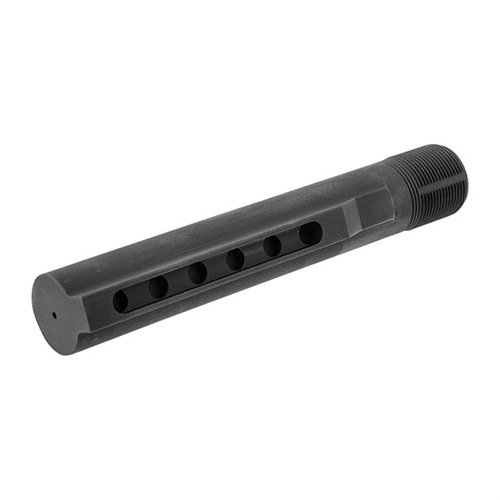 BCM Mil-Spec Receiver Extension är tillverkad av högkvalitativ 7075 T6 aluminium med hård anodiserad yta, perfekt för hållbarhet och prestanda.