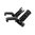 MAGPUL MBUS PRO OFFSET SIGHT SET FLIP UP ADJUSTABLE FOR AR-15 BLACK