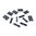 MAGPUL RAIL COVER TYPE 2 M-LOK POLYMER 1.5" FOR AR-15 GRAY 6/PACK