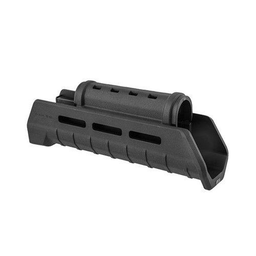 Magpul MOE AK Hand Guard erbjuder en förbättrad greppyta, integrerat värmeskydd, M-LOK fäste och ersättningsgasrörslock för AK-mönstrade gevär.