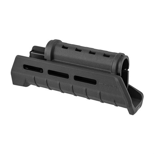 Magpul MOE AK Hand Guard är en uppgradering för AK-mönstrade gevär med M-LOK-fäste, integrerad värmesköld och förlängd greppdel för bättre kontroll.