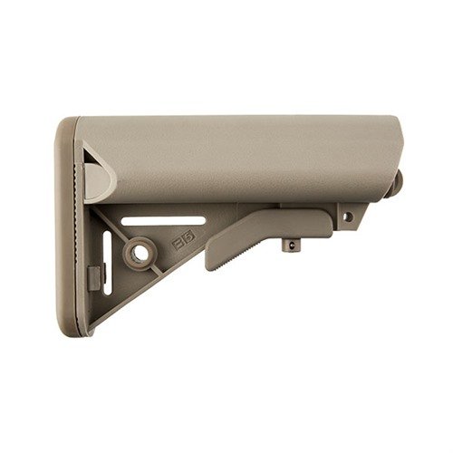 AR-15 Enhanced SOPMOD Stock erbjuder förbättrad cheekweld, vattentäta förvaringsutrymmen, och en säker, justerbar längd för komfort och precision.