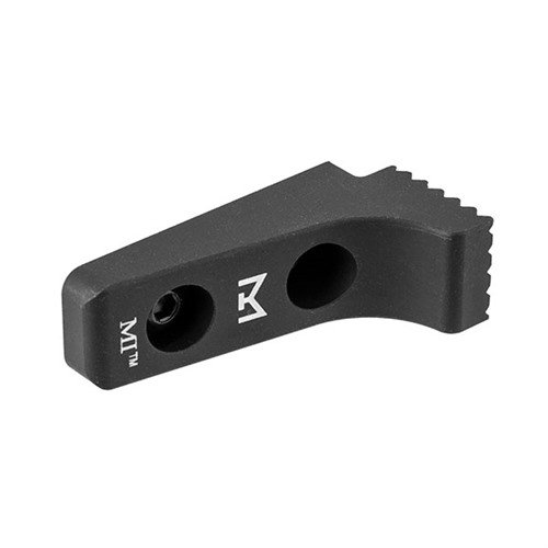 M-LOK BARRICADE STOP monteras på M-Lok-system, har tänder för stabil förankring och är tillverkad av 6061 aluminium med hård anodiserad yta.