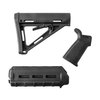 Uppgradera ditt gevär enkelt med Magpul MOE-möbelsetet som inkluderar MOE Mil-Spec kolv, MOE karbin fram, och MOE grepp, tillgängligt i flera färger.