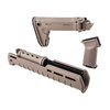 Uppgradera din Kalashnikov med Magpul Zhukov-S Stock och handguard, vilket ger en modern, ergonomisk design med QD sling mounts och M-LOK för tillbehör.