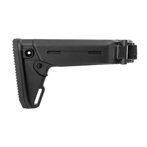 YUGO Zhukov-S fällbart kolv för Yugo-mönstrade AK-47 erbjuder justerbar längd, höjd och flera fästen för remmar, perfekt för optimal prestanda.