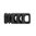 PRECISION ARMAMENT M4-72 SEVERE-DUTY BRAKE 30 CALIBER 5/8-24 SS BLACK
