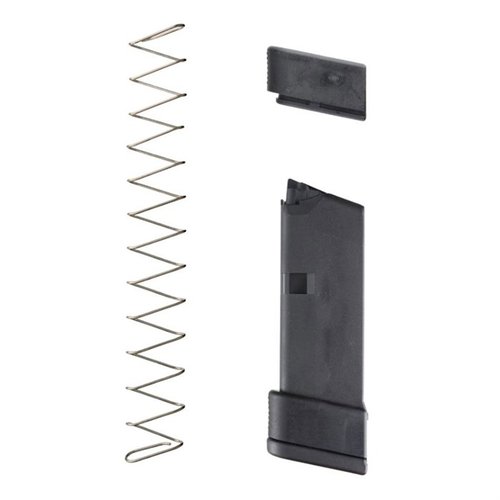 Lägg till två skott till din GLOCK 43 9mm med denna +2 Magazine Extension från GHOST! Fullt grepp med pinky rest och hållbar design. Livstidsgaranti!