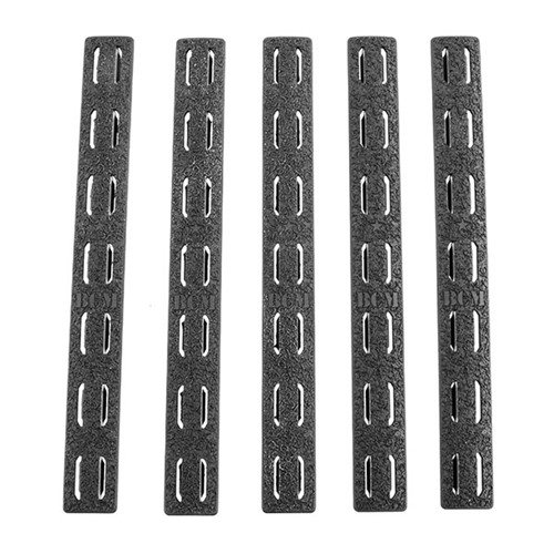 AR-15 KeyMod Rail Panel Kit ger ett greppvänligt, ventilerat och anpassningsbart skydd för alla KeyMod ytor, med 5 paneler i högkvalitativ polymer.