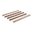 BRAVO COMPANY RAIL PANEL KIT 5-PACK KEYMOD RUBBER FLAT DARK EARTH 5.5"